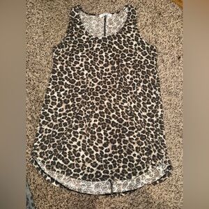 Zenana Leopard Print Tank Top